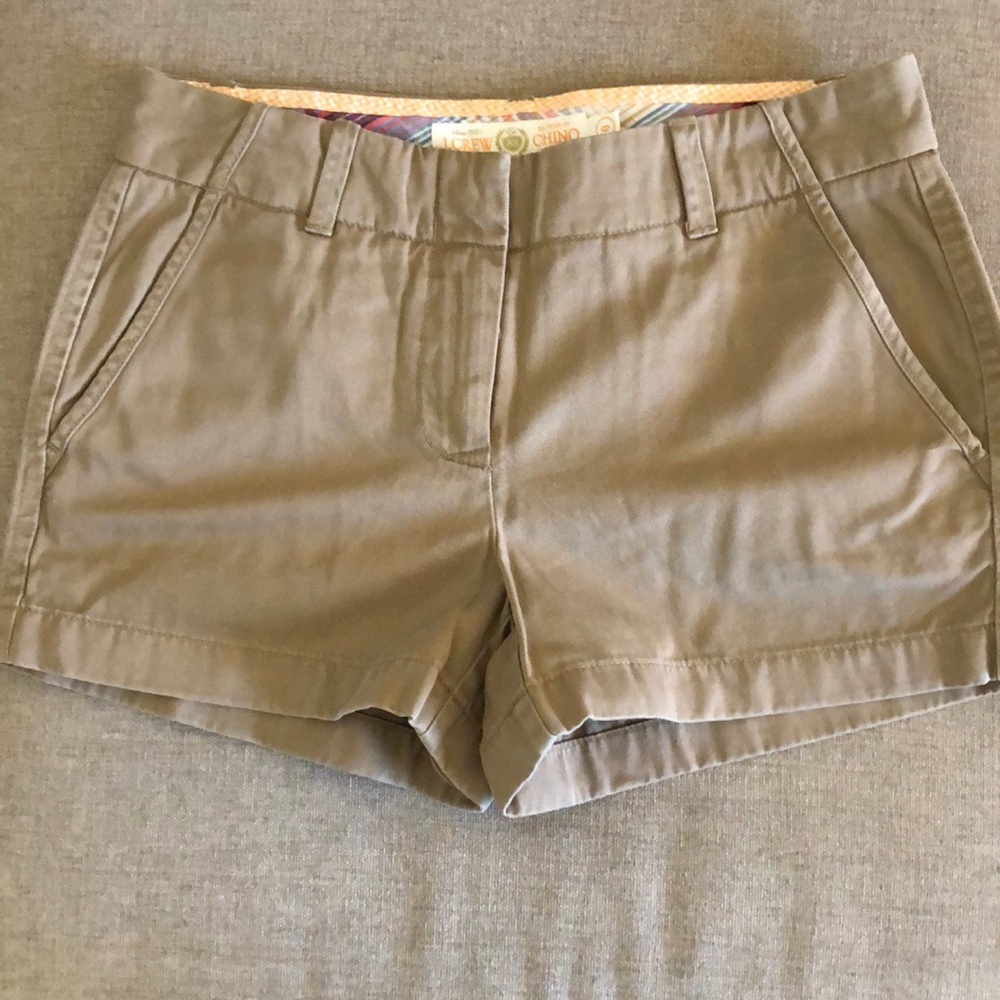 J.crew 3” inseam broken-in chino shorts